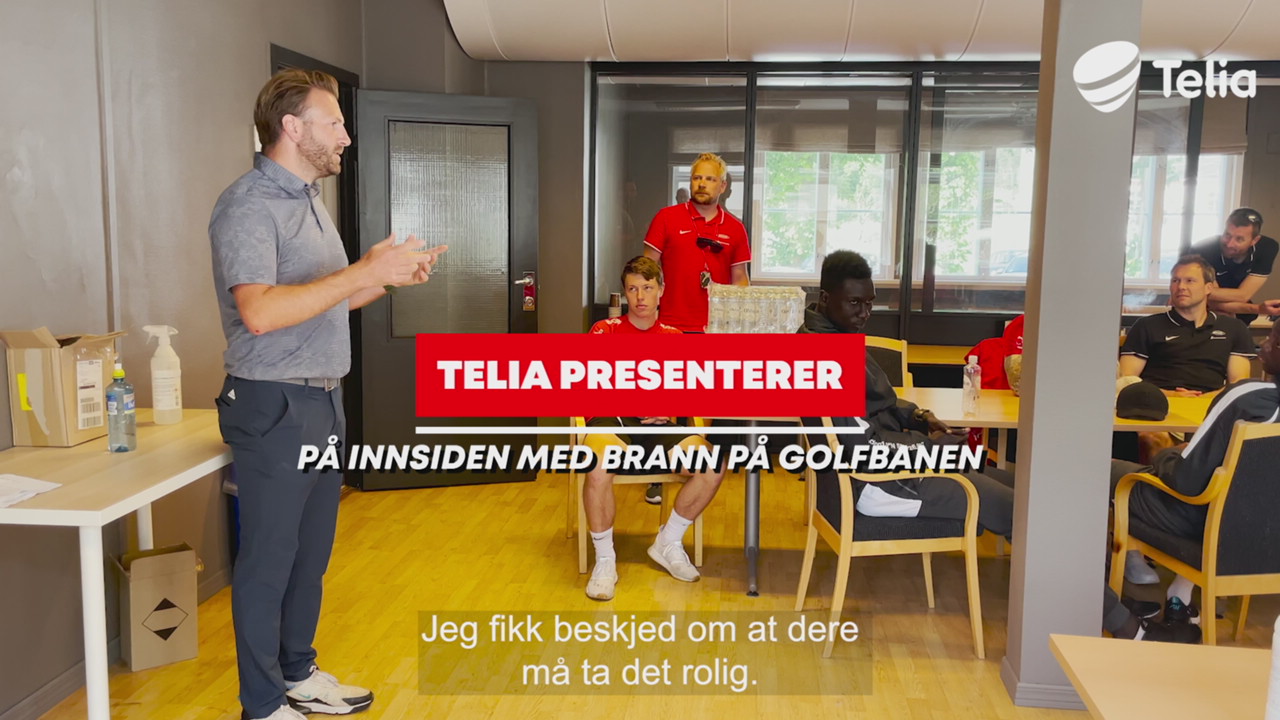 Telia presenterer: På innsiden med Brann på Golfbanen